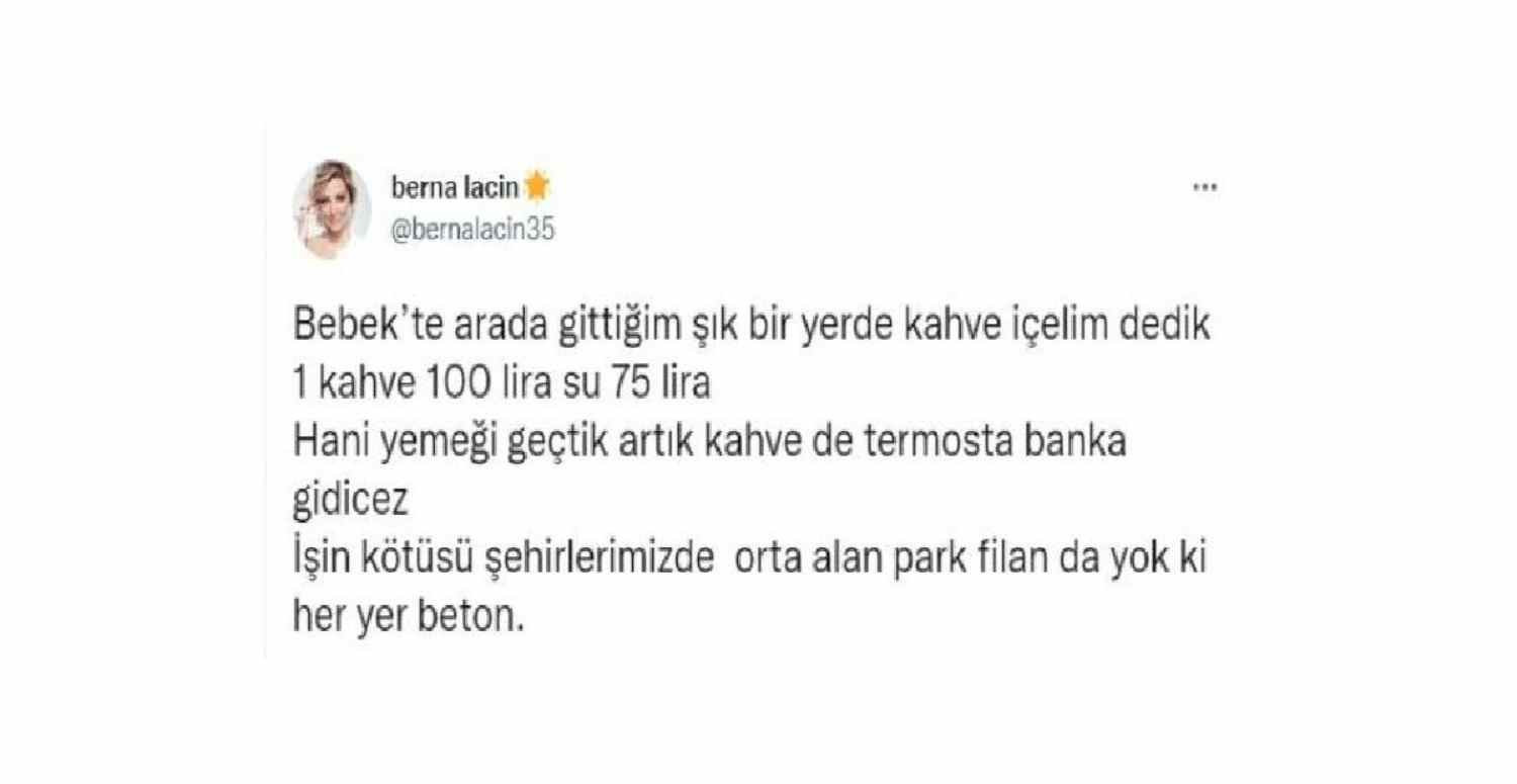 Berna Laçin Tepki Gösterdi