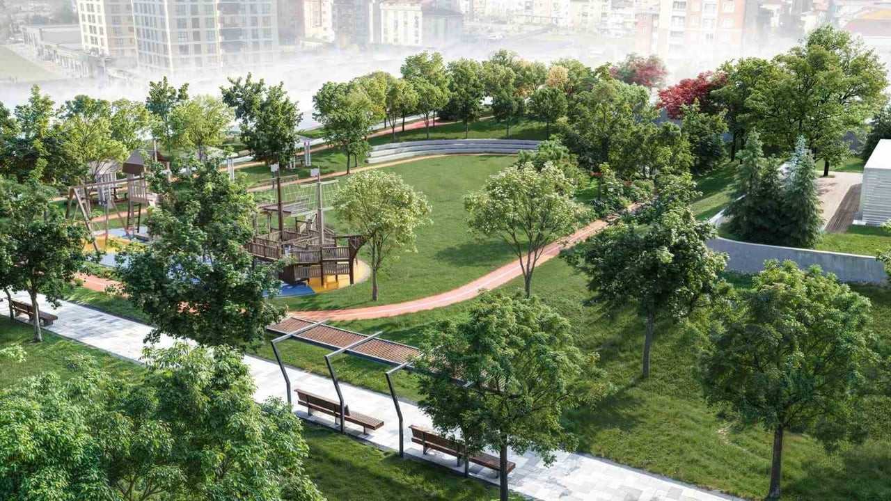 BEŞ MAHALLENİN KESİŞTİĞİ YERE YAPILACAK OLAN DÖKÜMCÜLER MİLLET BAHÇESİ, İLÇENİN BULUŞMA NOKTASI...