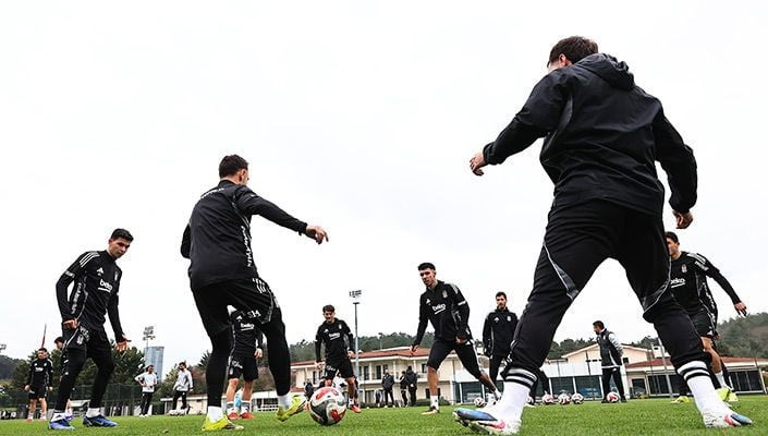 BEŞİKTAŞ KONDİSYON VE TAKTİK ÇALIŞTI