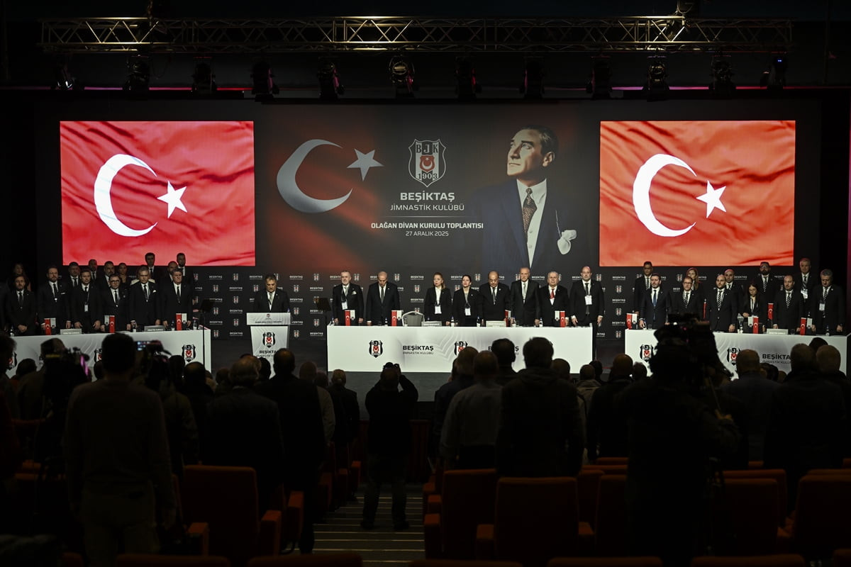 Beşiktaş Kulübünün 2025 yılı 3. olağan divan kurulu toplantısı başladı. Beltaş Akatlar Mustafa...