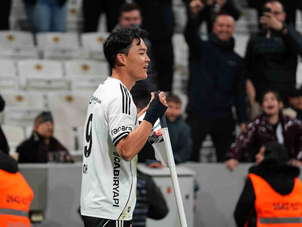 BEŞİKTAŞ'IN GÜNEY KORELİ SANTRFORU HYEON-GYU OH, ANTALYASPOR MAÇINDA ATTIĞI GOLLERİN ARDINDAN...