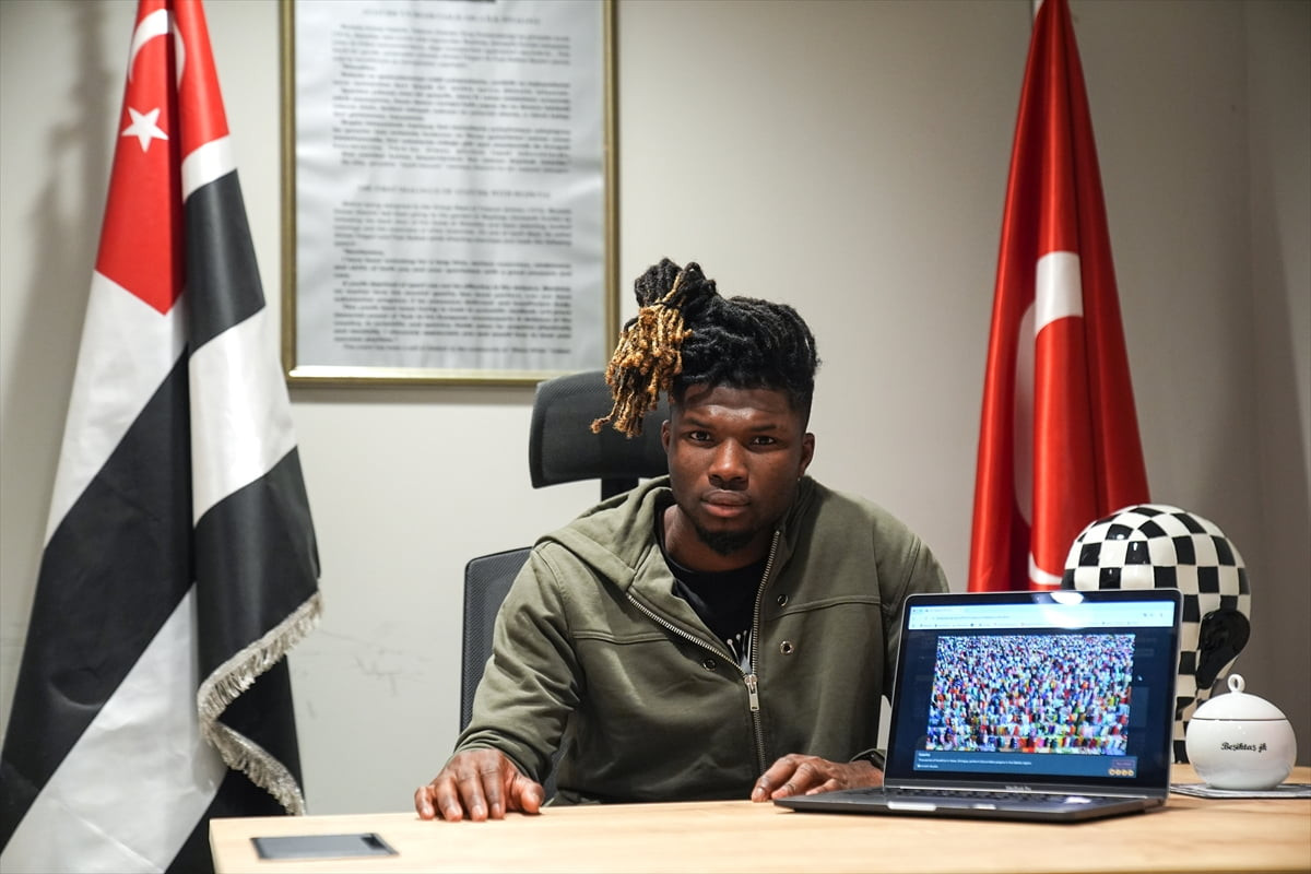 Beşiktaş'ın Malili futbolcusu El Bilal Toure, Anadolu Ajansının (AA) gözünden 2025'e damga vuran...