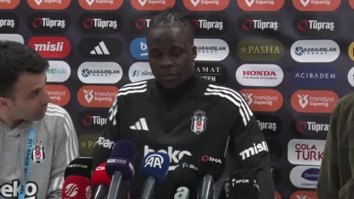 Beşiktaş’ın Beninli oyuncusu Junior Olaitan, Antalyaspor galibiyeti sonrası yaptığı açıklamada...