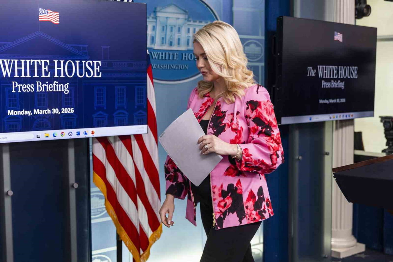 BEYAZ SARAY SÖZCÜSÜ KAROLİNE LEAVİTT