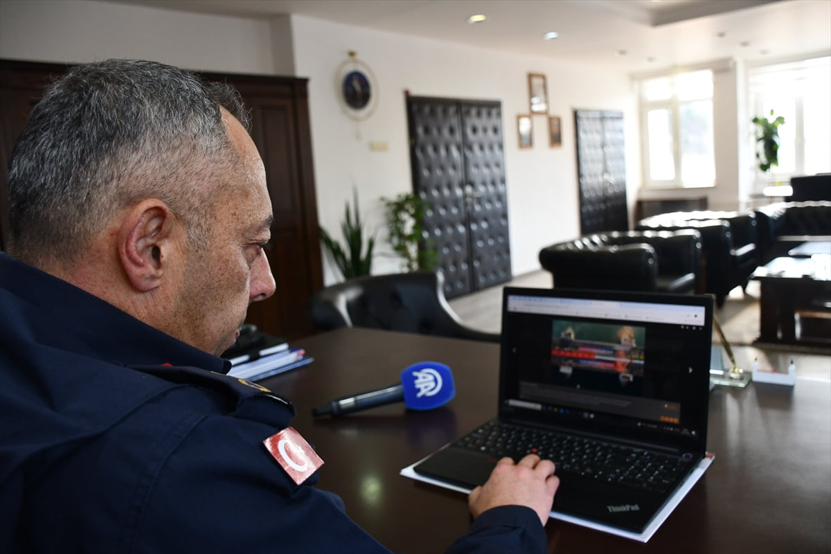 Bilecik İl Jandarma Komutanı Kıdemli Albay Ali Vanlı, Anadolu Ajansının (AA) gözünden 2025'e damga...