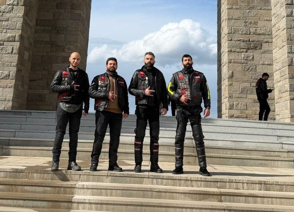 BİLECİKLİ MOTOSİKLETÇİLER ÇANAKKALE'DE BULUŞTU