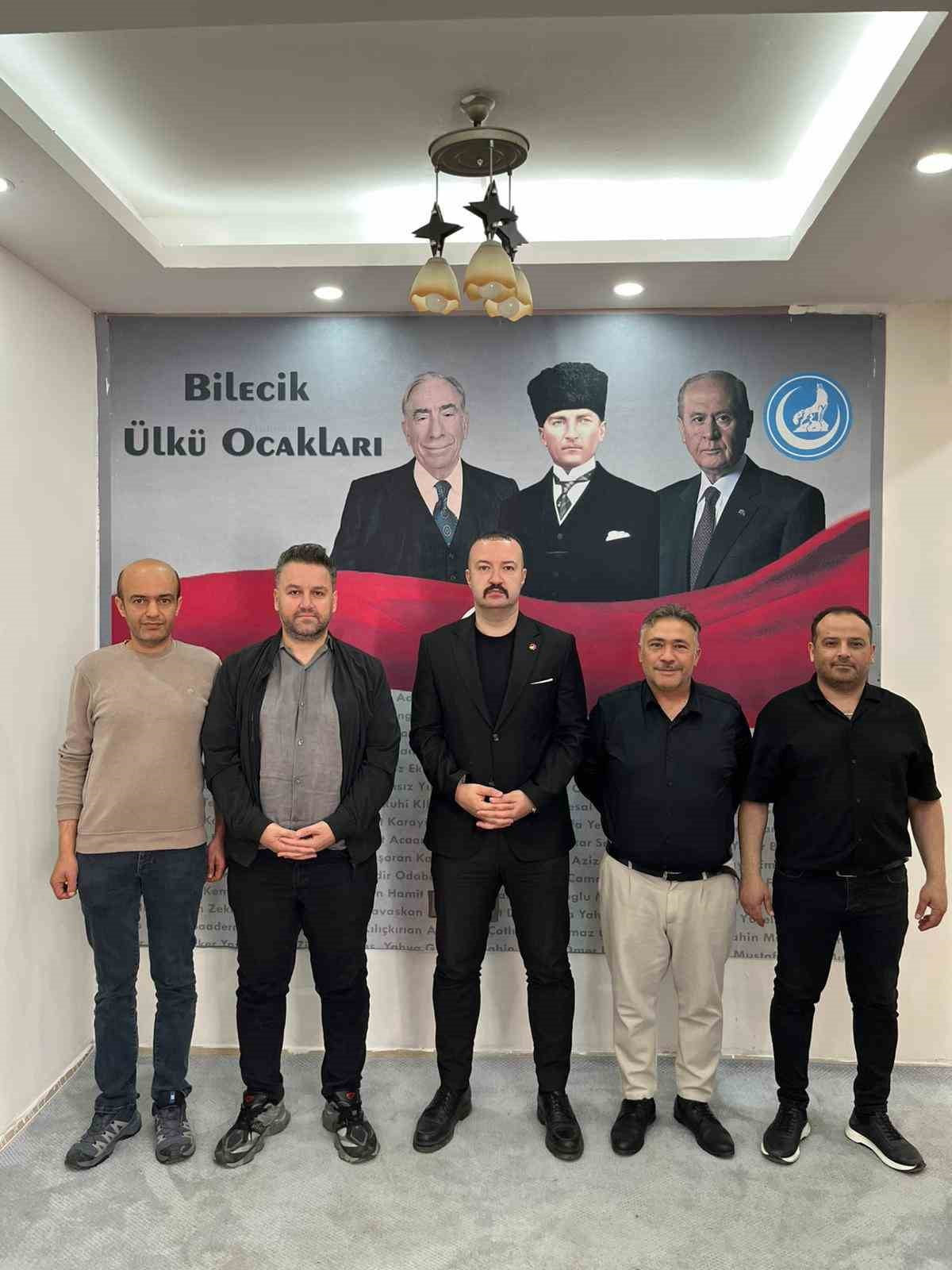 BİLECİK’TE ESNAF ODALARINDAN ÜLKÜ OCAKLARI’NA BULUŞMA
