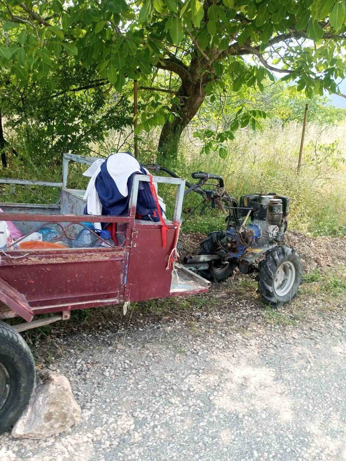 BİLECİK’TE SU MOTORU DEVRİLDİ, 1 YARALI