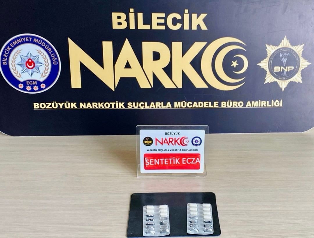 BİLECİK’TE UYUŞTURUCU OPERASYONU: 1 GÖZALTI