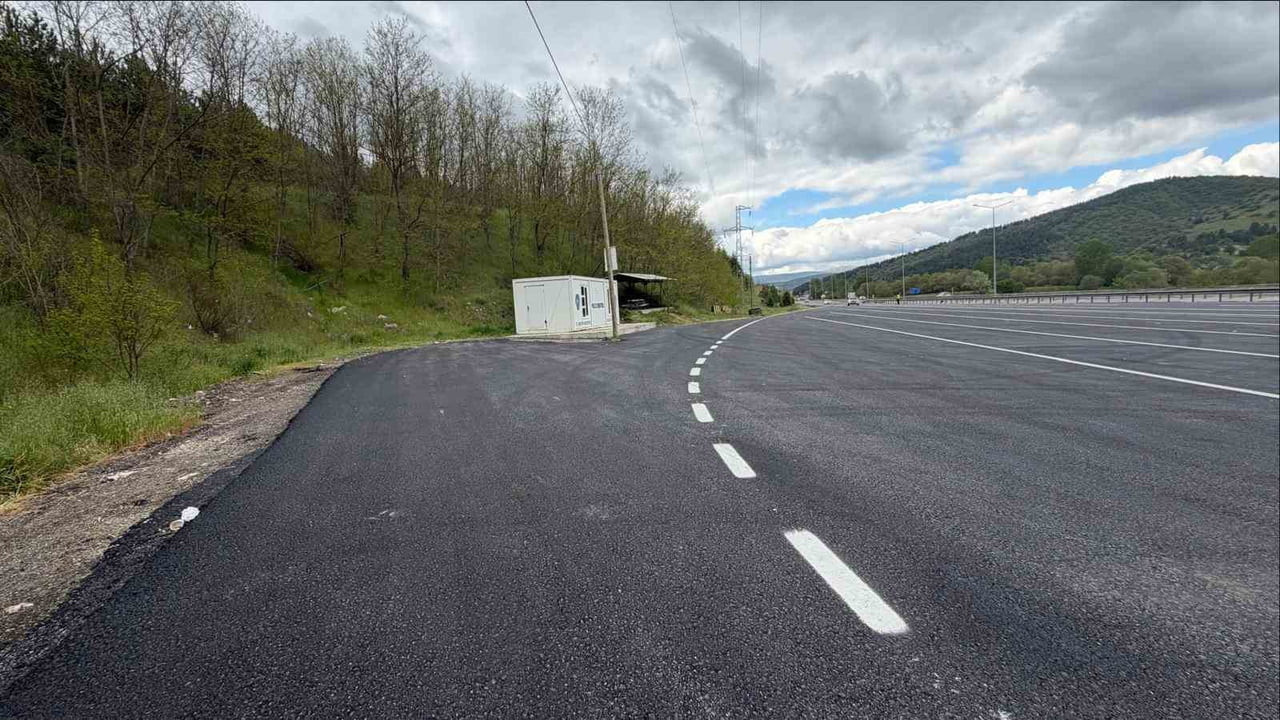 BİLECİK’TE YOL KONTROL NOKTASINDA DÜZENLEME YAPILDI