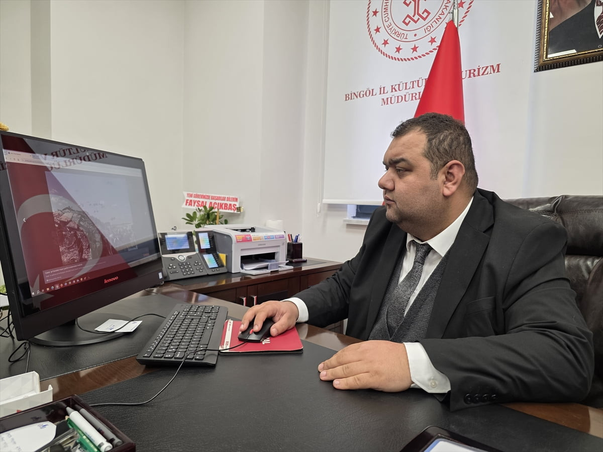 Bingöl İl Kültür ve Turizm Müdürü Bora Çoban, Anadolu Ajansının (AA) gözünden 2025'e damga vuran...