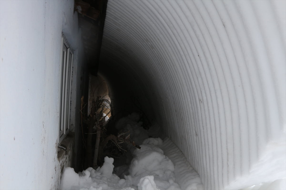 Bingöl'de etkili olan kar yağışı yaşamı olumsuz etkiliyor. Karlıova ilçesinde de kar nedeniyle...