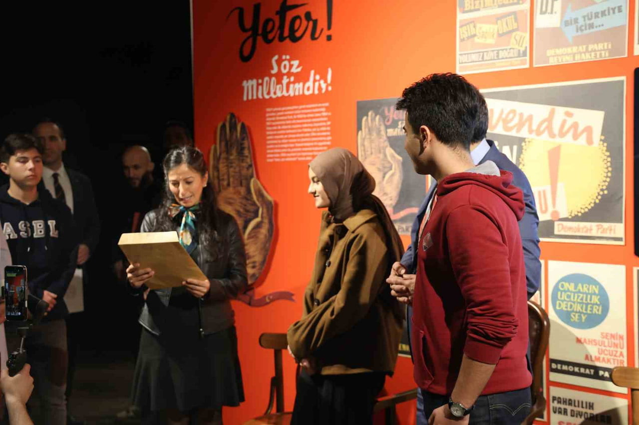 BİR DİZİ PROGRAM İÇİN AYDIN’A GELEN MİLLİ EĞİTİM BAKANI YUSUF  TEKİN, ADNAN MENDERES DEMOKRASİ...