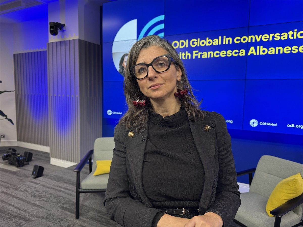 Birleşmiş Milletler (BM) Filistin Özel Raportörü Francesca Albanese, Gazze'deki soykırım...