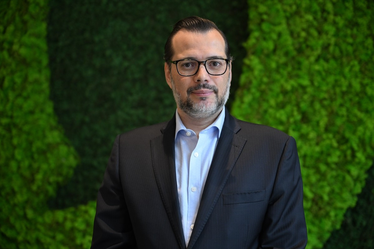 Birleşmiş Milletler (BM) Sıfır Atık Danışma Kurulu Üyesi Carlos Silva Filho, AA muhabirine...