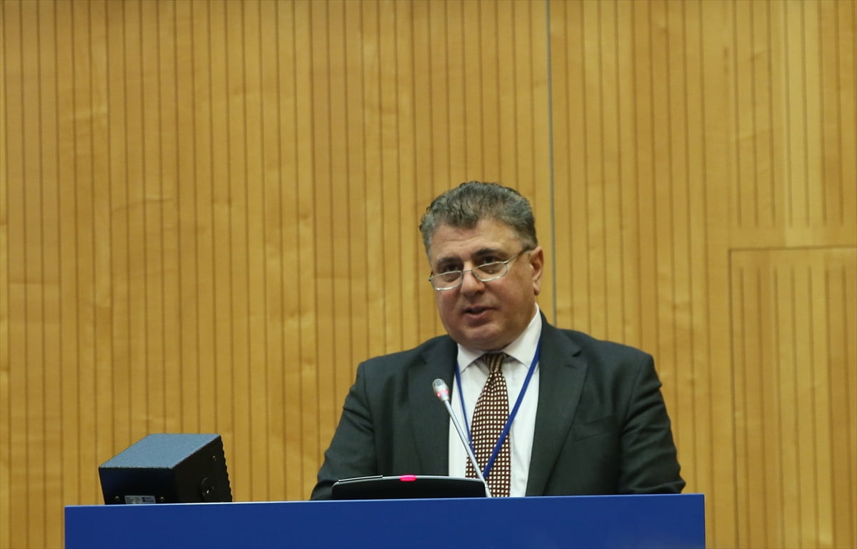 Birleşmiş Milletler (BM) Viyana Ofisi'nde düzenlenen etkinlikte, uyuşturucu kaçakçılığıyla...