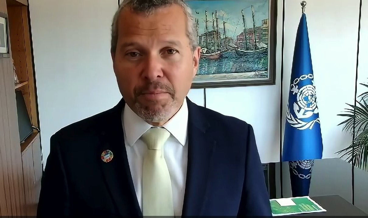BİRLEŞMİŞ MİLLETLER ULUSLARARASI DENİZCİLİK ÖRGÜTÜ (IMO) GENEL SEKRETERİ ARSENİO DOMİNGUEZ...