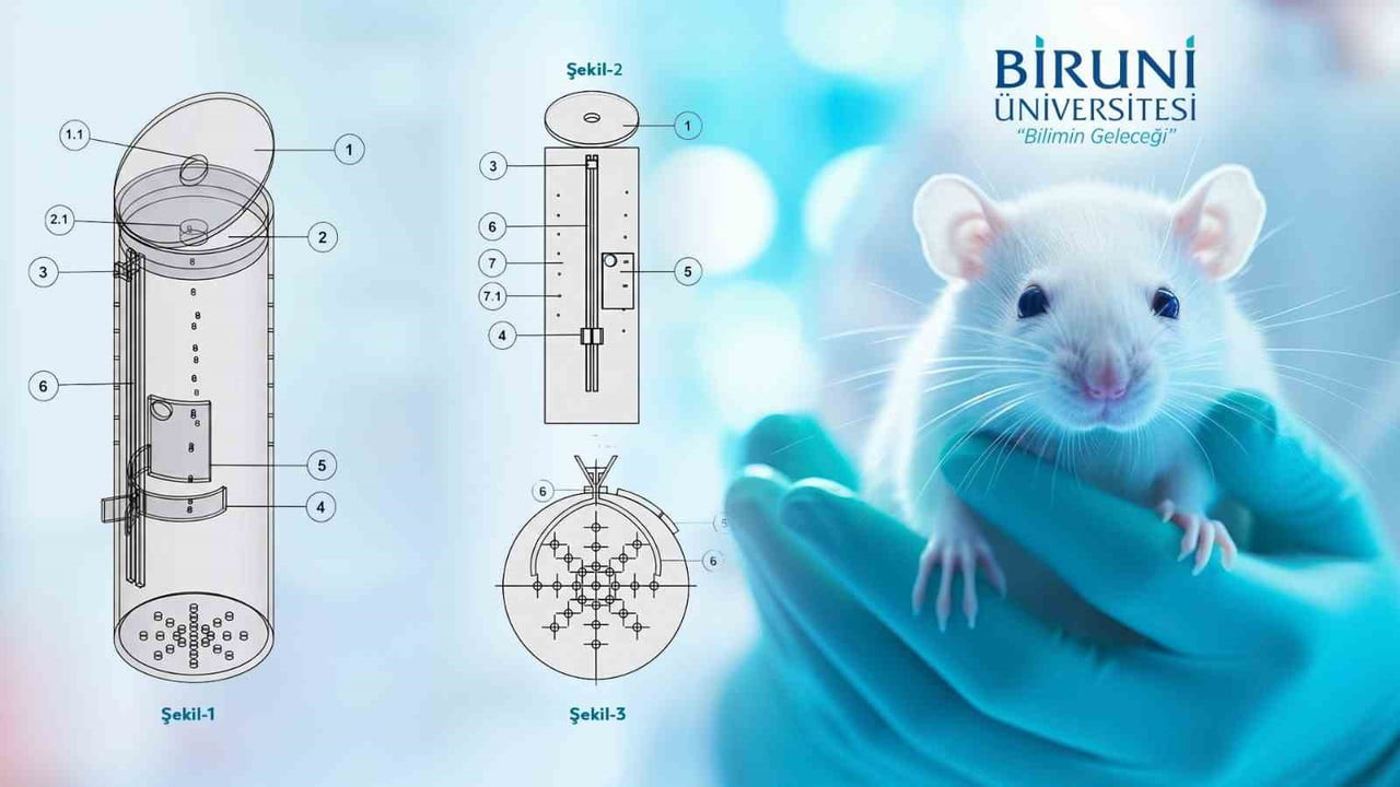 BİRUNİ ÜNİVERSİTESİ BÜNYESİNDE GELİŞTİRİLEN, DENEY HAYVANLARINDA GÜVENLİ TUTUŞ, SABİTLEME VE EŞ...