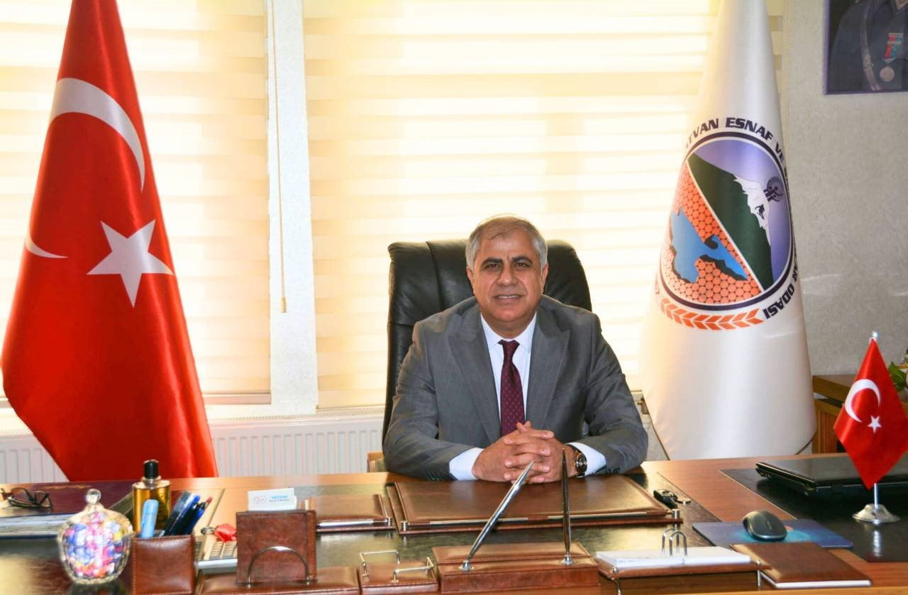 BİTLİS'İN TATVAN ESNAF VE SANATKARLAR ODASI BAŞKANI HASAN SÖNMEZ