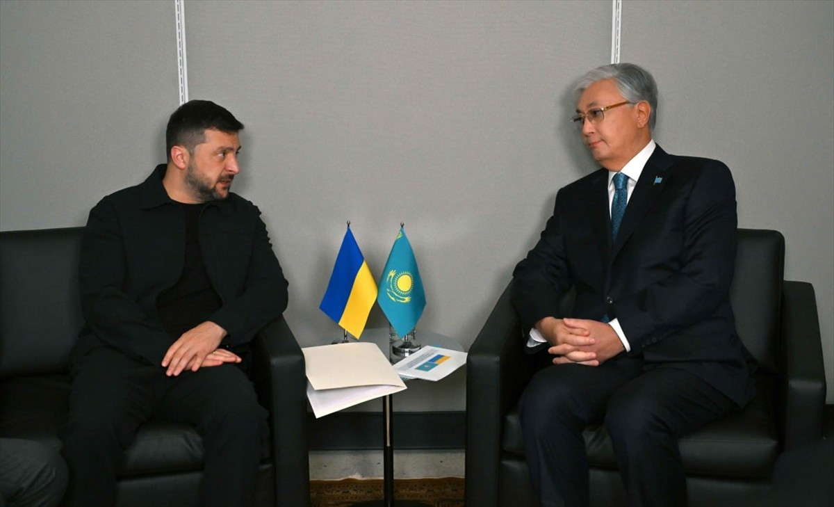 BM 80. Genel Kurulu'na katılmak için ABD'nin New York kentinde bulunan Kazakistan Cumhurbaşkanı...
