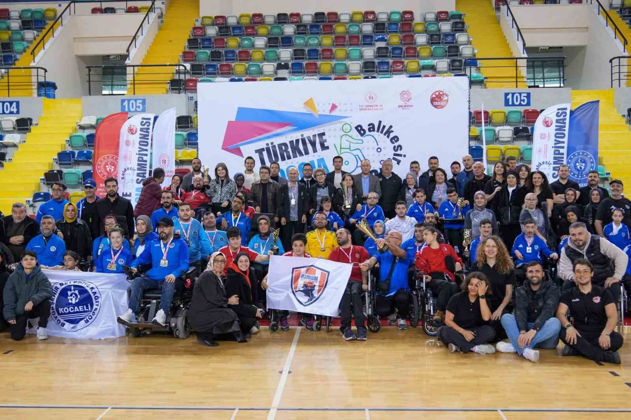 BOCCİA TÜRKİYE ŞAMPİYONASI BALIKESİR’DE DÜZENLENDİ
