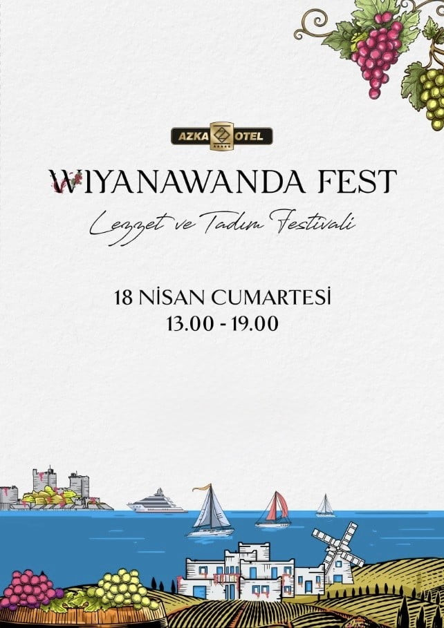 BODRUM’DA LEZZET RÜZGARI: WİYANAWANDA FEST 3’ÜNCÜ KEZ KAPILARINI AÇIYOR