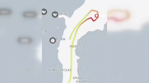 Boğaz’da gemi arızası: Trafik çift yönlü askıya alındı