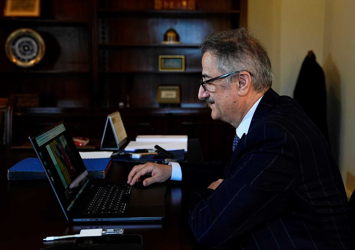 Boğaziçi Üniversitesi Rektörü Prof. Dr. Mehmet Naci İnci, Anadolu Ajansının (AA) gözünden 2025'e...