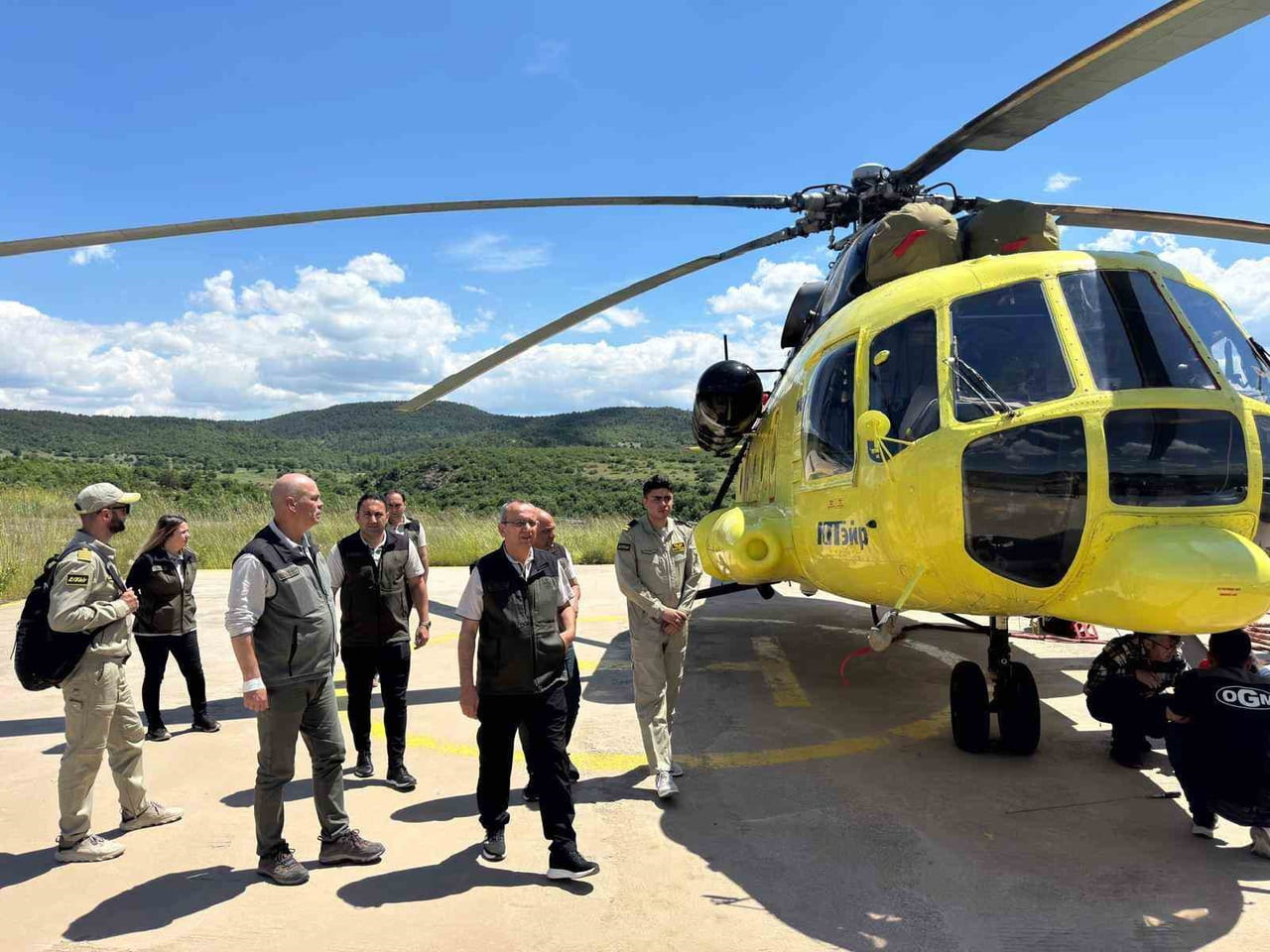 BÖLGE MÜDÜRÜ KARARTI, YANGIN EKİPLERİ VE DEPO SAHALARINDA İNCELEMELERDE BULUNDU