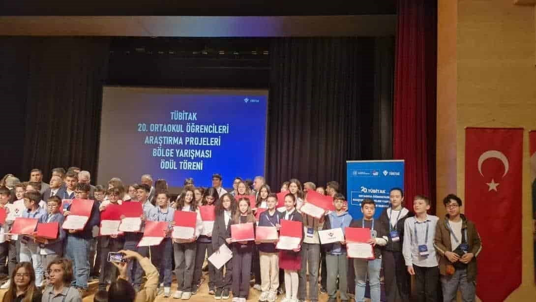 BÖLGE ÜÇÜNCÜSÜ OLDULAR