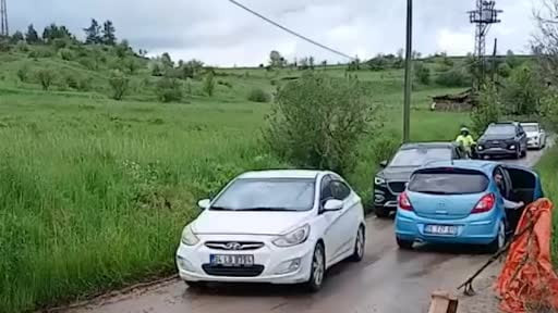Bolu’da bayram tatilcileri köy yollarında yoğunluk oluşturdu