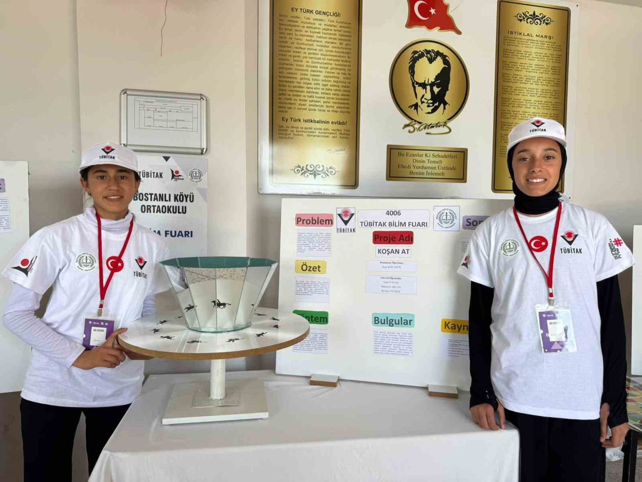 BOSTANLI KÖYÜ ÇOCUKLARINDAN BİLİMDE VE SPORDA BAŞARI