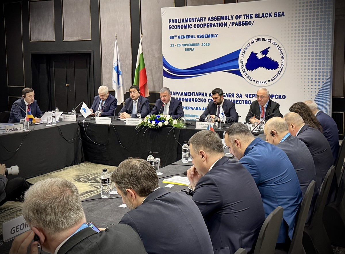 Bulgaristan'ın başkenti Sofya'da Karadeniz Ekonomik İşbirliği Parlamenter Asamblesi (KEİPA) 66....