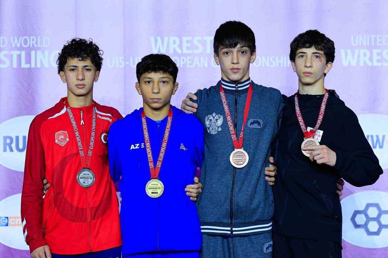 BULGARİSTAN’IN SAMAKOV KENTİNDE DÜZENLENEN U17 AVRUPA ŞAMPİYONASI’NDA SERBEST STİL 51 KİLODA...