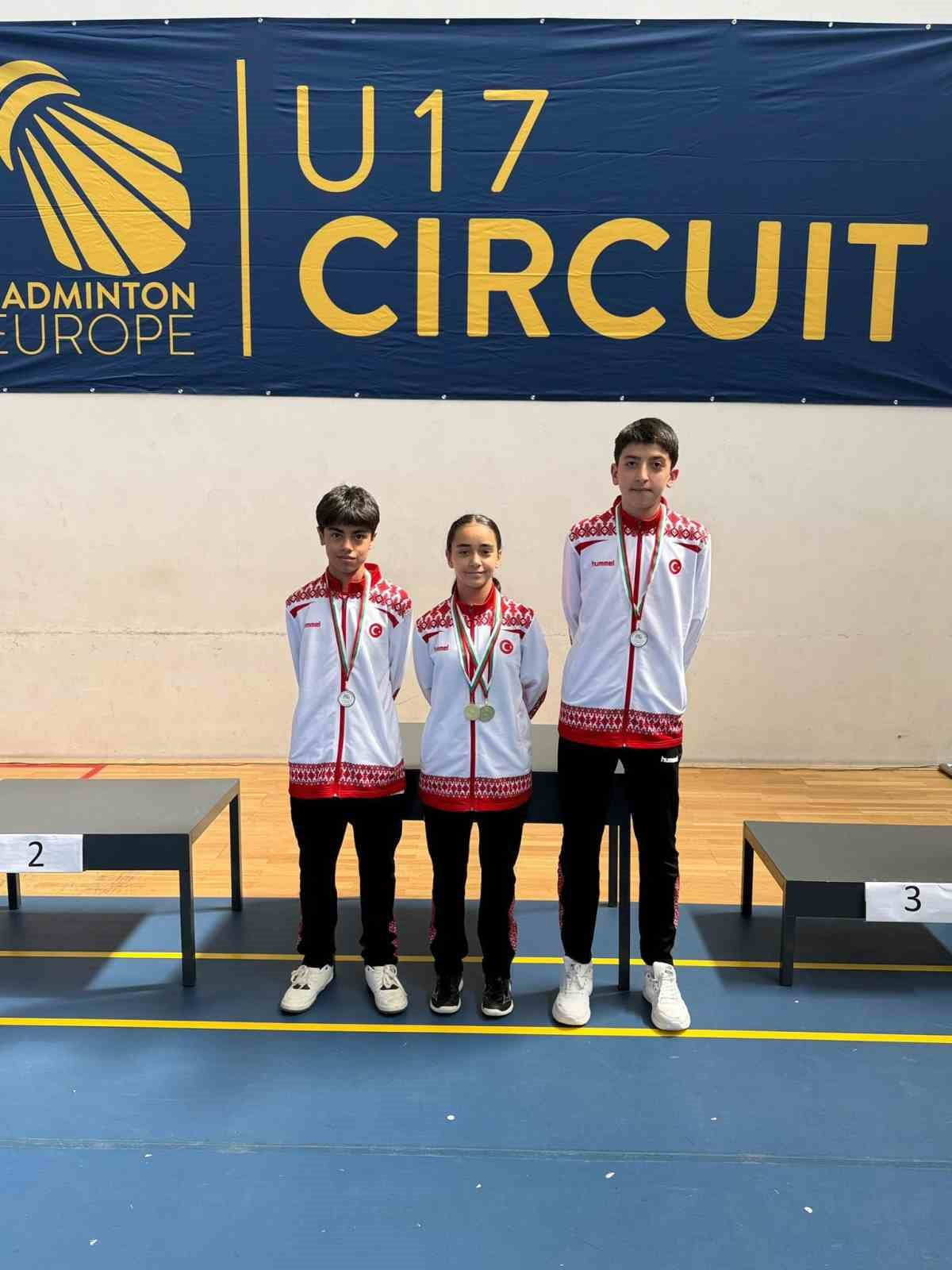 BULGARİSTAN’IN SVİLENGRAD ŞEHRİNDE DÜZENLENEN BULGARİAN U15 İNTERNATİONAL 2026 BADMİNTON...