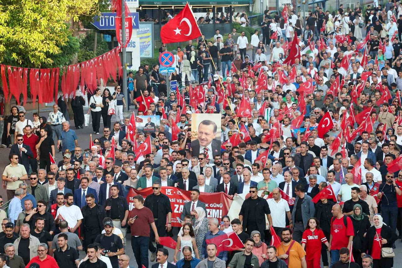 BURSA BÜYÜKŞEHİR BELEDİYESİ BAŞKAN VEKİLİ ŞAHİN BİBA, 15 TEMMUZ DEMOKRASİ VE MİLLİ BİRLİK GÜNÜ...