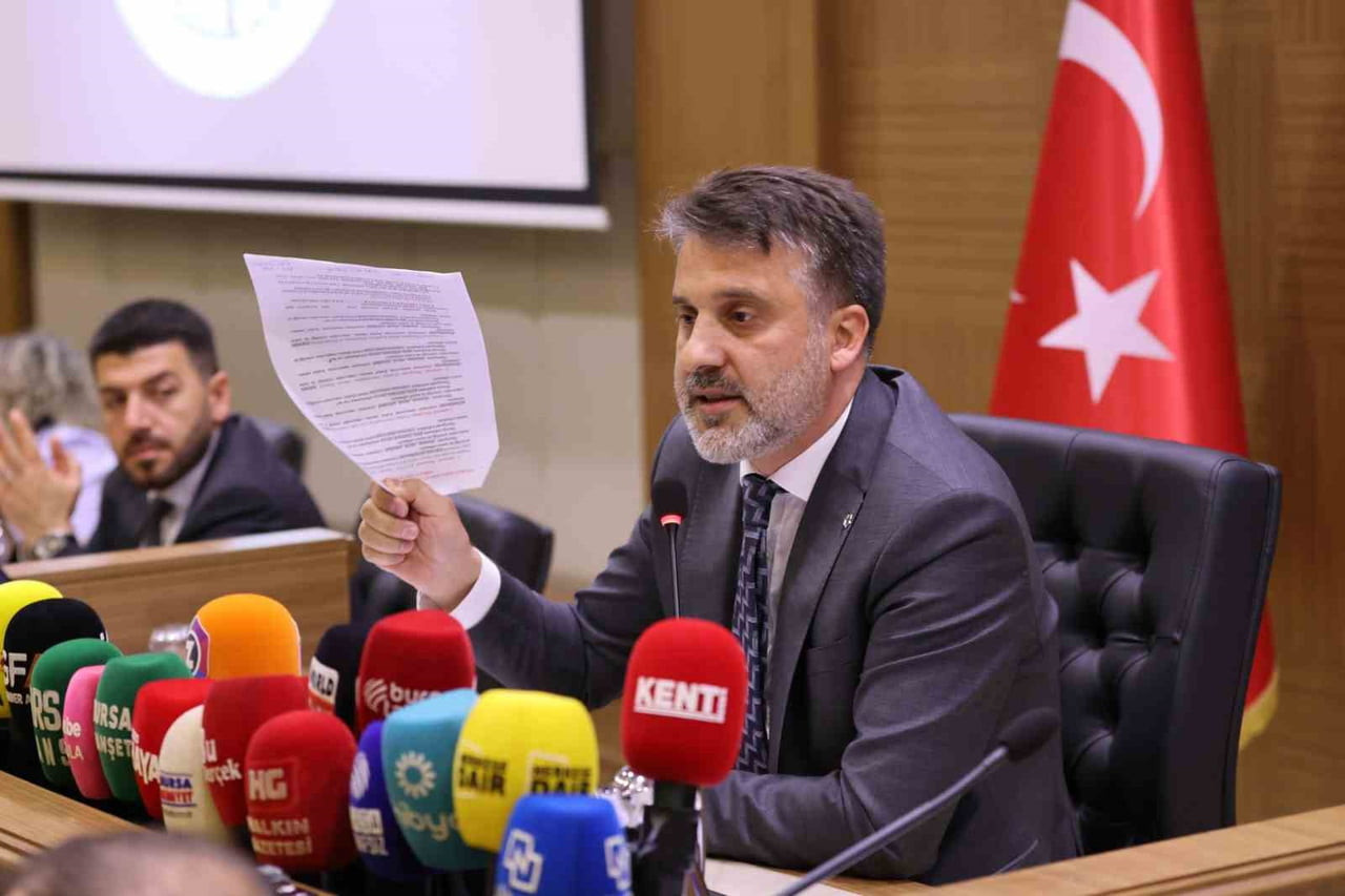 BURSA BÜYÜKŞEHİR BELEDİYESİ BAŞKAN VEKİLİ ŞAHİN BİBA, BÜYÜKŞEHİR BELEDİYE MECLİSİ’NİN TEMMUZ AYI...