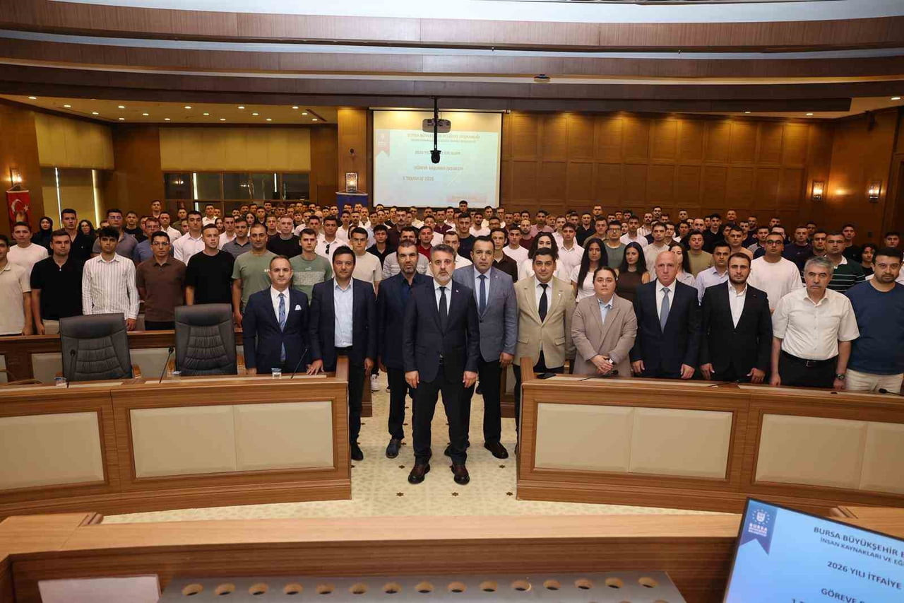 BURSA BÜYÜKŞEHİR BELEDİYESİ BAŞKAN VEKİLİ ŞAHİN BİBA’NIN KATILIMIYLA BELEDİYE MECLİS SALONU’NDA...