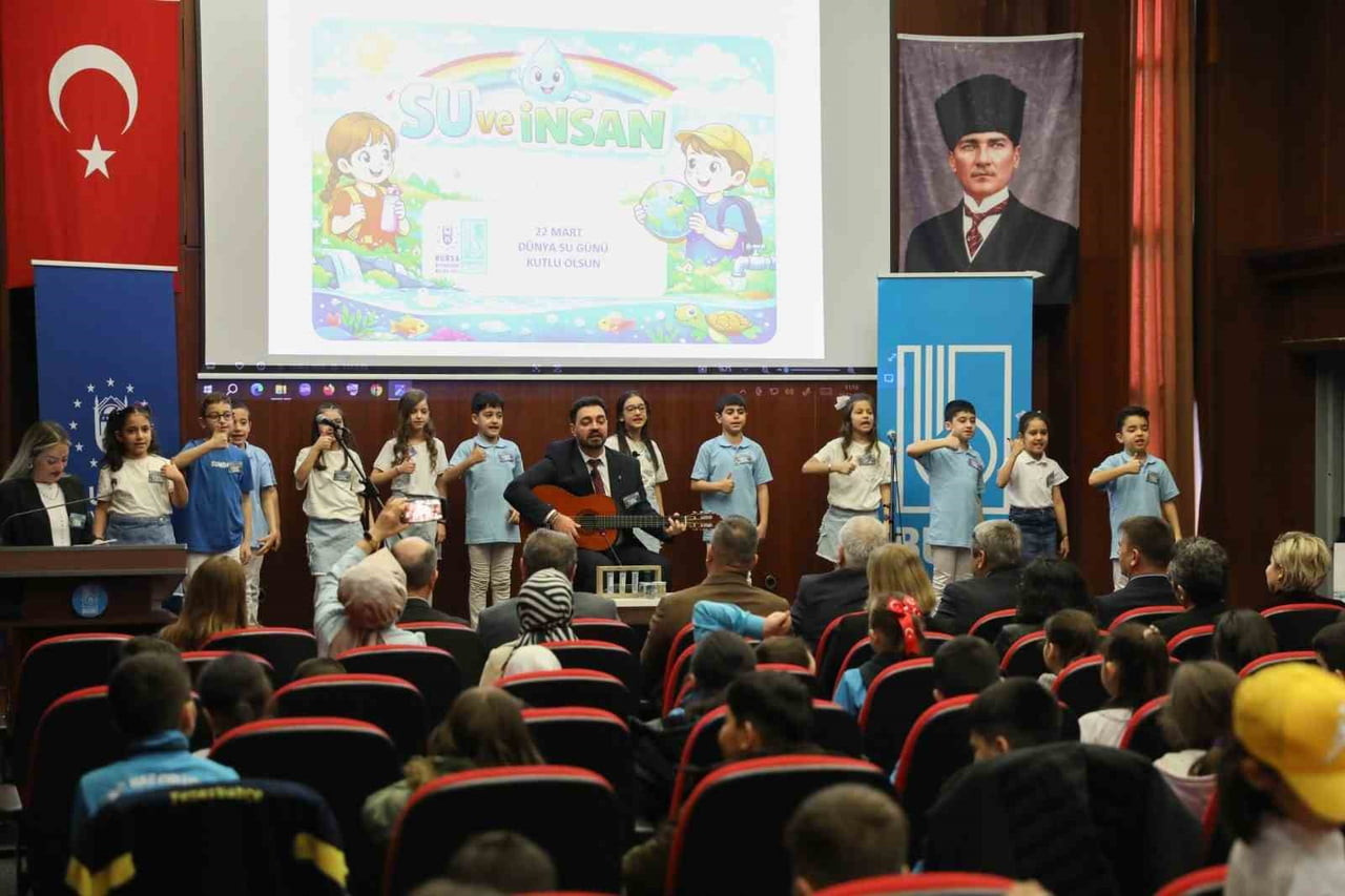 BURSA BÜYÜKŞEHİR BELEDİYESİ, UFAK YAŞTA SU BİLİNCİ OLUŞTURMAK, SUYUN SINIRLI BİR KAYNAK OLDUĞUNU...