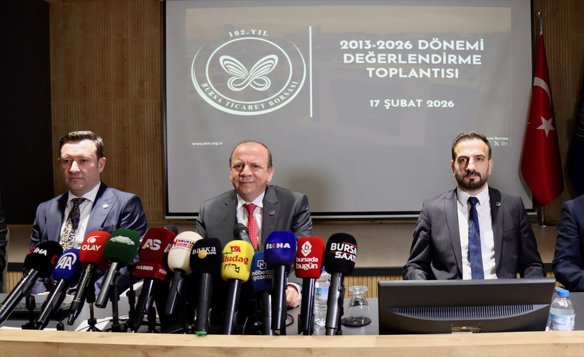 Bursa Ticaret Borsası'nda, 2013-2026 Dönemi Değerlendirme Toplantısı düzenlendi. Bursa Ticaret...