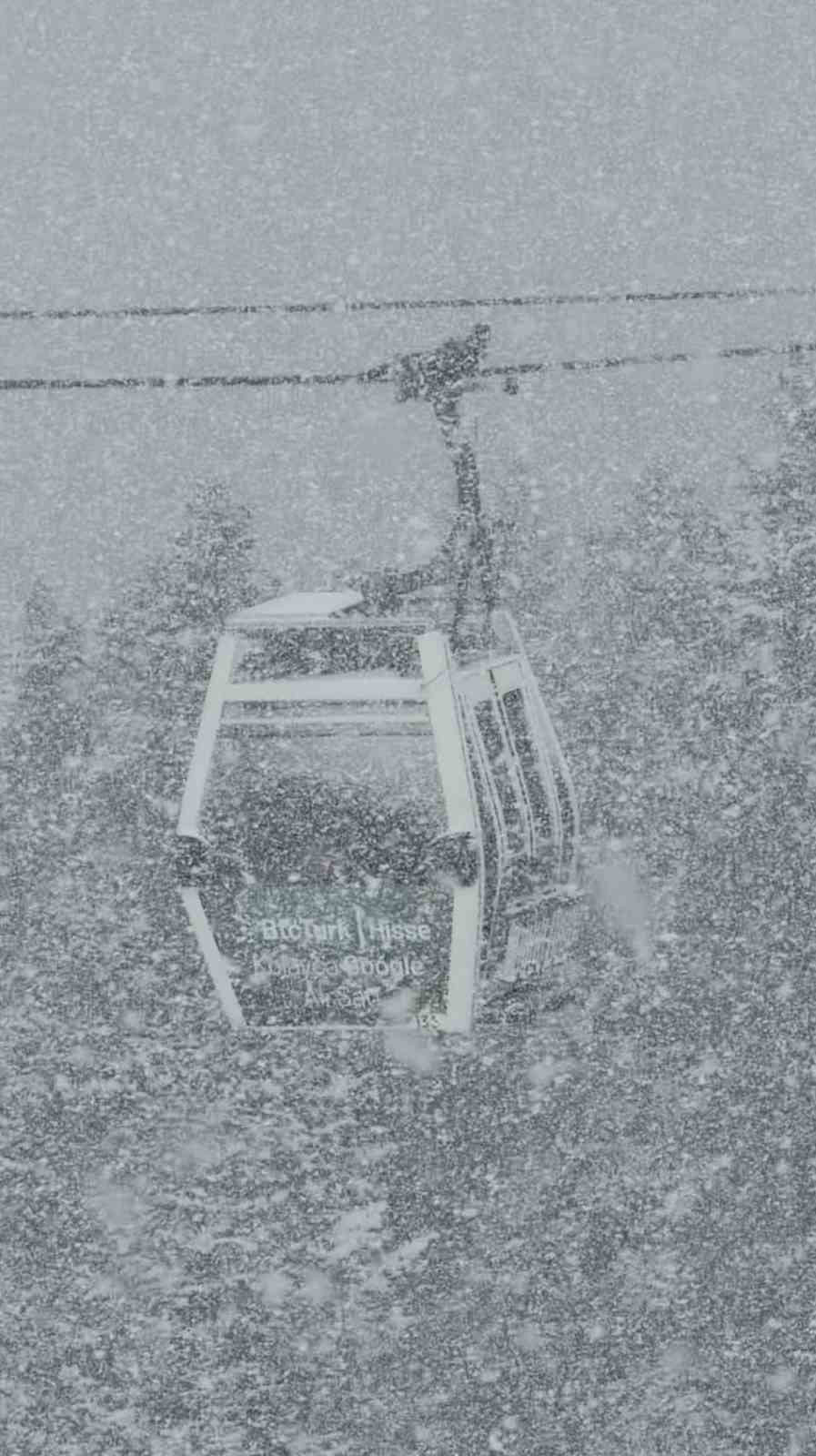 BURSA'DA BAHAR ORTASINDA ETKİLİ OLAN SOĞUK HAVA DALGASI, YÜKSEK KESİMLERDE KAR YAĞIŞINI...