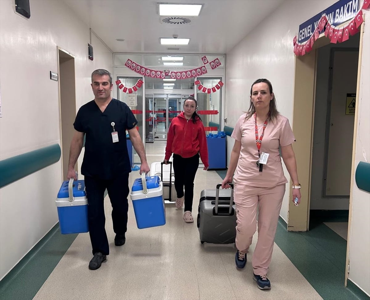 Bursa'da, beyin ölümü gerçekleşen aile hekimi Abdülkadir Hüroğlu'nun bağışlanan organları, 5...