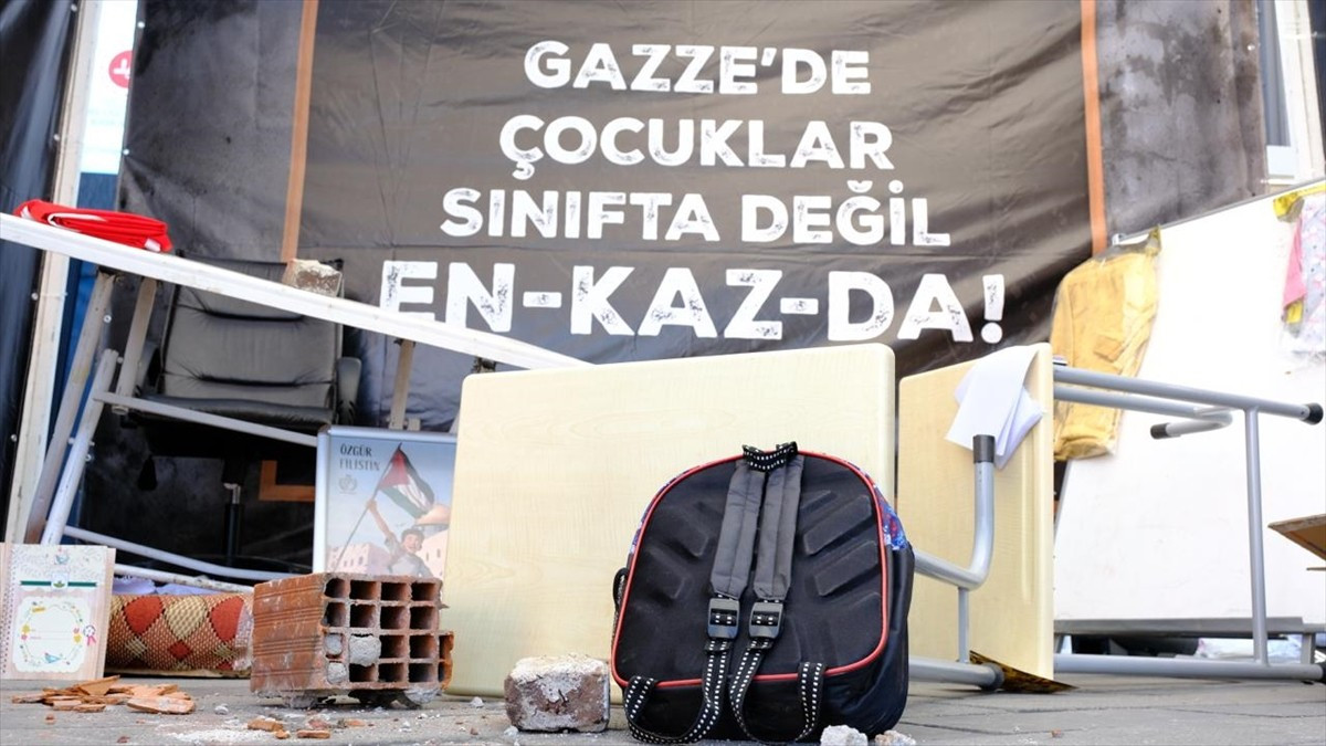 Bursa'da Filistin halkının yaşadığı zulme dikkati çekmek, Gazze'deki direnişe destek vermek ve...