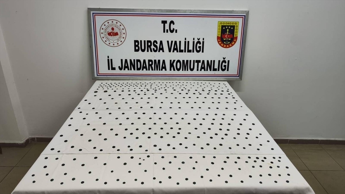 Bursa'nın İznik ilçesinde Roma dönemine ait tarihi eser niteliğinde olduğu değerlendirilen 437...