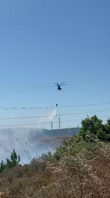 BURSA'NIN KARACABEY İLÇESİNDE TARIM ARAZİSİNDE ÇIKAN YANGIN, ORMAN BÖLGE MÜDÜRLÜĞÜ İLE BÜYÜKŞEHİR...