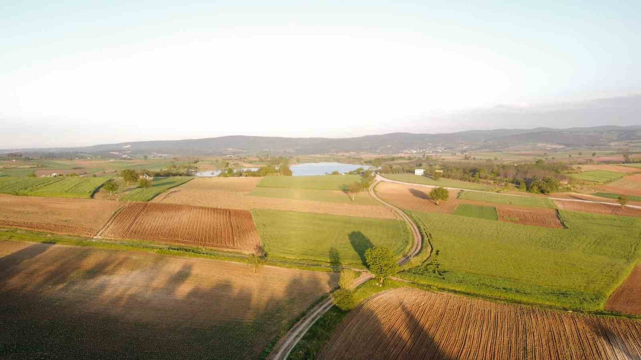 BURSA'NIN YENİŞEHİR İZNİK İLÇELERİ HOBİ AMAÇLI VE BUNGALOV KURMAK İSTEYENLER İÇİN TARLA VE...