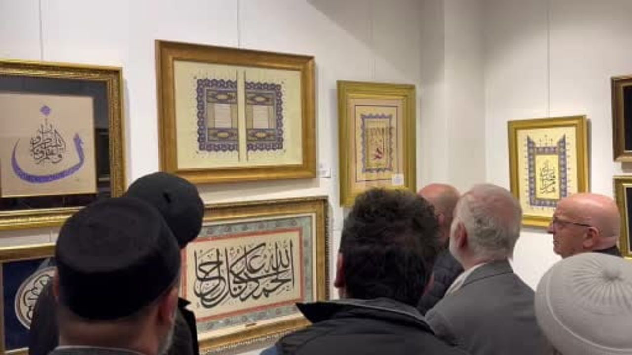 Bursa'nın Kalem Güzelleri: Değerli Hat Eserleri Sanatseverlerle Buluştu