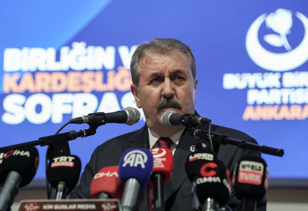  Büyük Birlik Partisi (BBP) Genel Başkanı Mustafa Destici, partisince 8 Mart Dünya Kadınlar Günü...