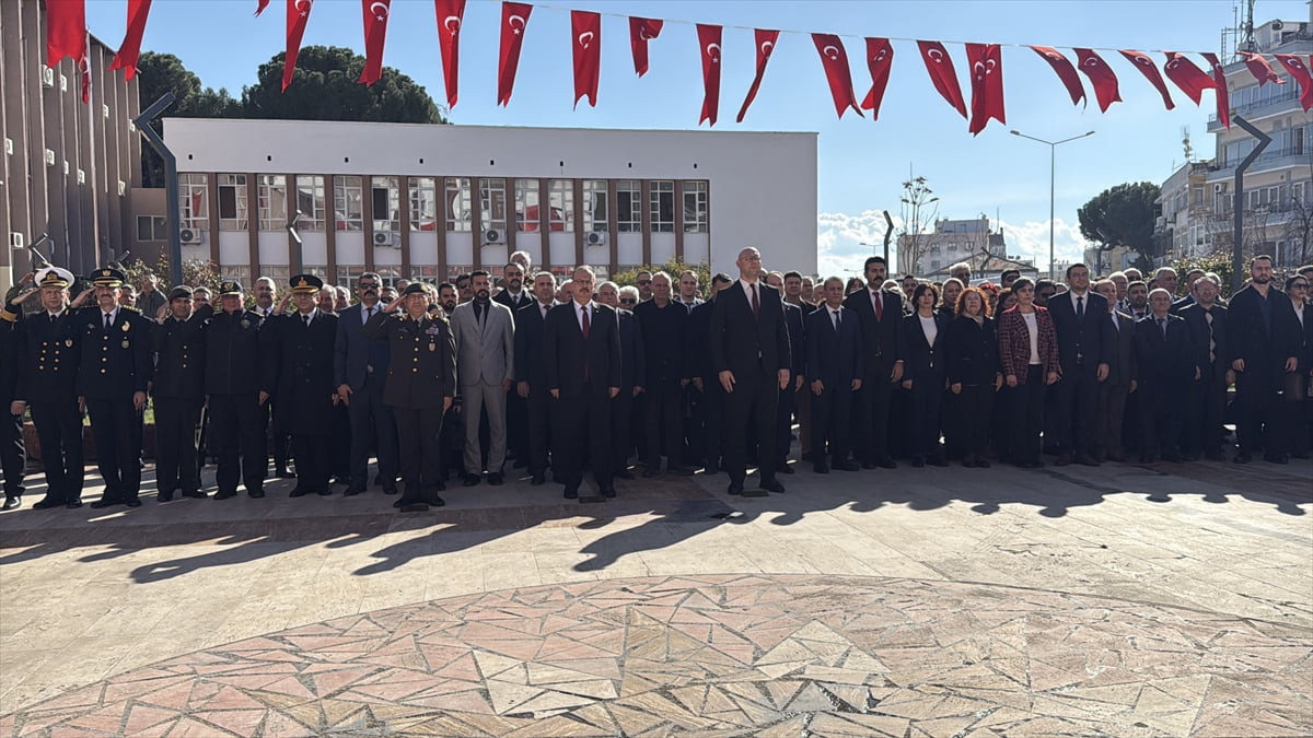 Büyük Önder Gazi Mustafa Kemal Atatürk'ün Aydın'a gelişinin 95. yıl dönümü dolayısıyla tören...