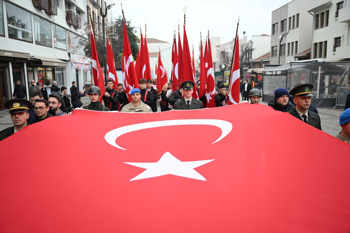Büyük Önder Gazi Mustafa Kemal Atatürk’ün Edirne'ye gelişinin 95. yıl dönümü törenle kutlandı....